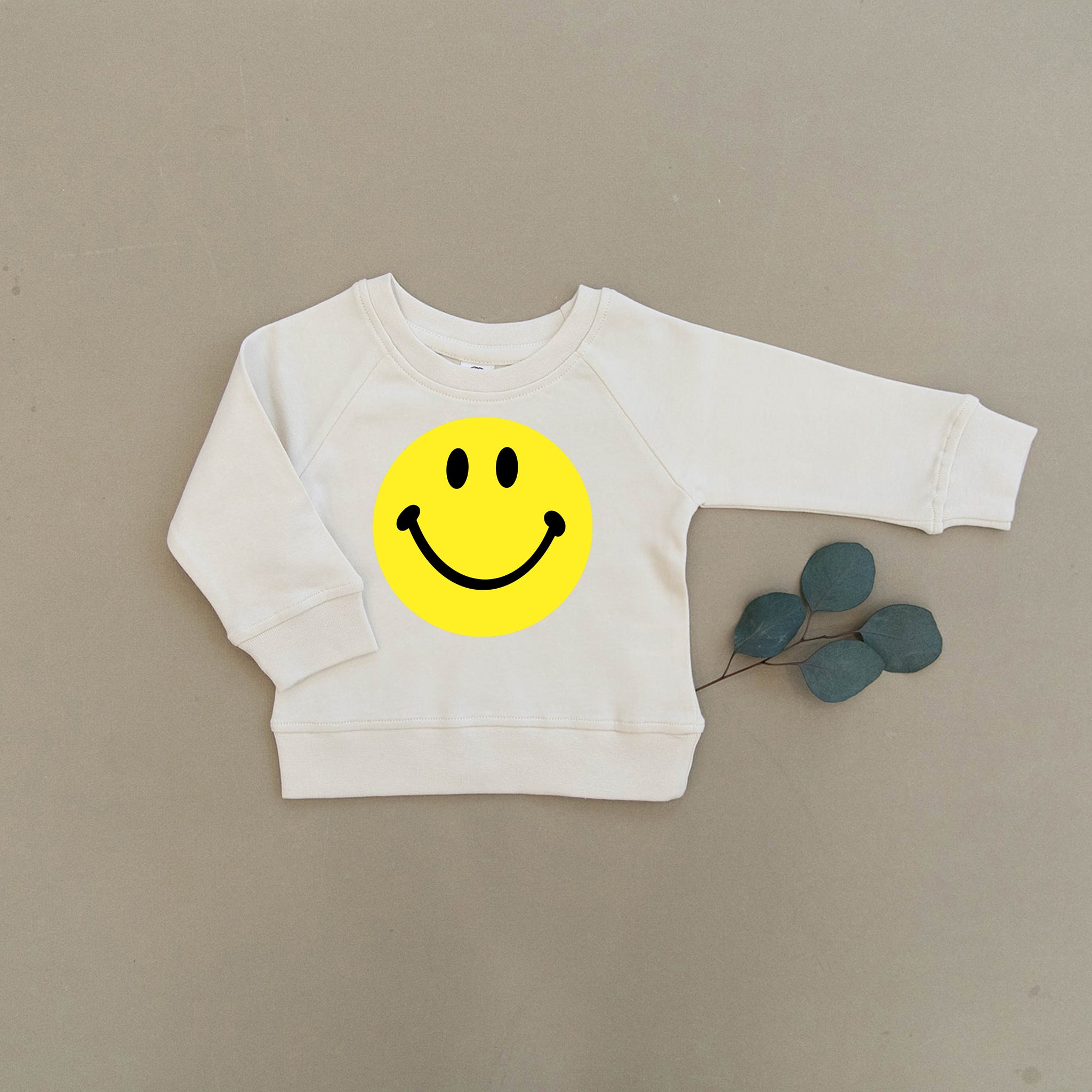 Smiley discount face pullover