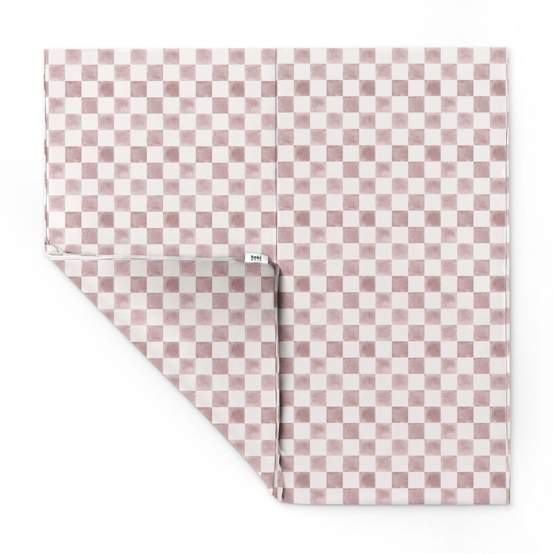 Checker Gumdrop Vegan Leather Mat