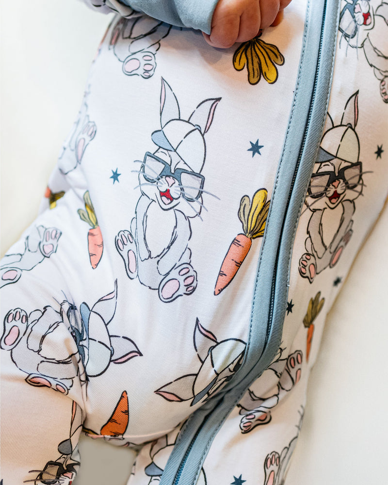 Bamboo Zip Romper | Rad Bunny