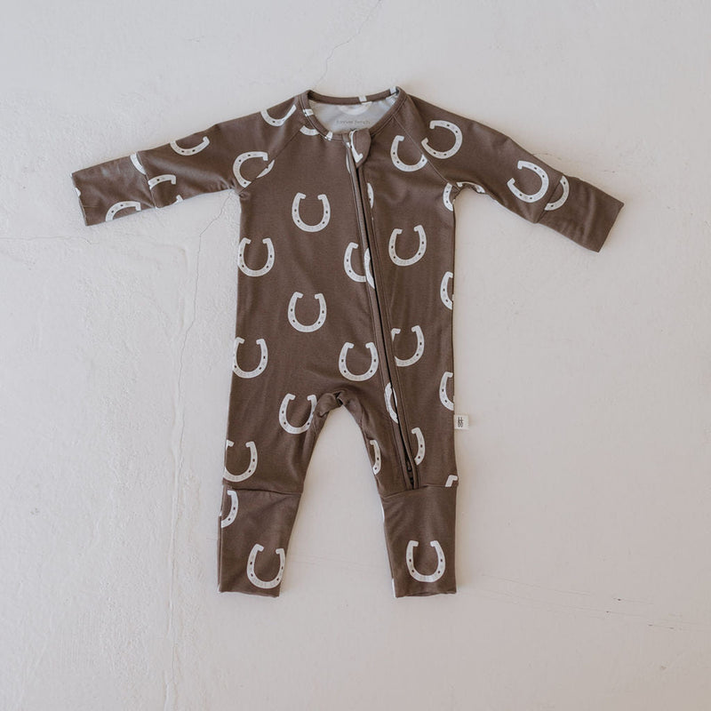 Bamboo Zip Pajamas | Giddy Up