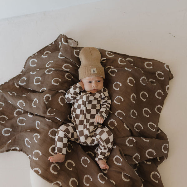 Muslin Swaddle | Giddy Up