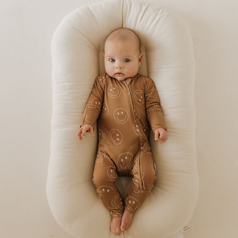 Bamboo Zip Pajamas | Sandstone Smiles