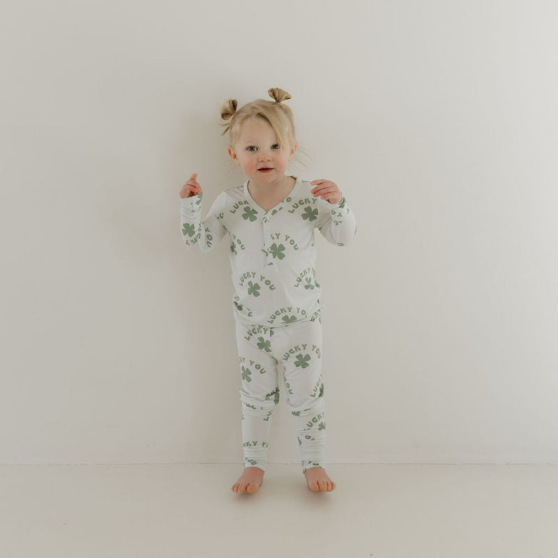 Bamboo Two Piece Pajamas | Lucky You