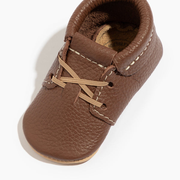 Chestnut Oxford Baby Shoe