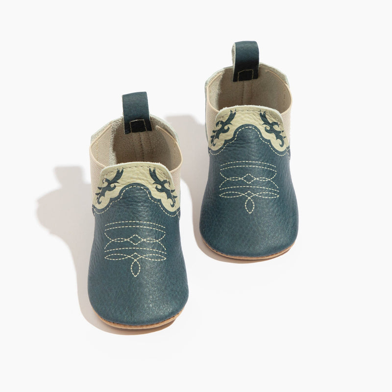 Denim Cowboy Chelsea Boot Baby Shoe