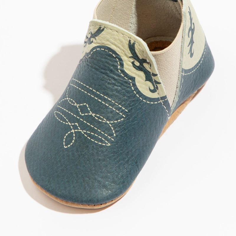 Denim Cowboy Chelsea Boot Baby Shoe