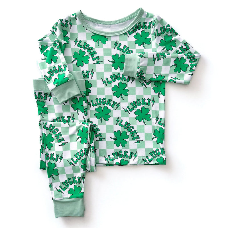 Bamboo Two Piece Set | Lucky Shamrock