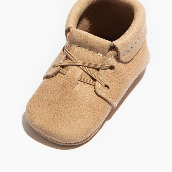 Weathered Brown Oxford Baby Shoe