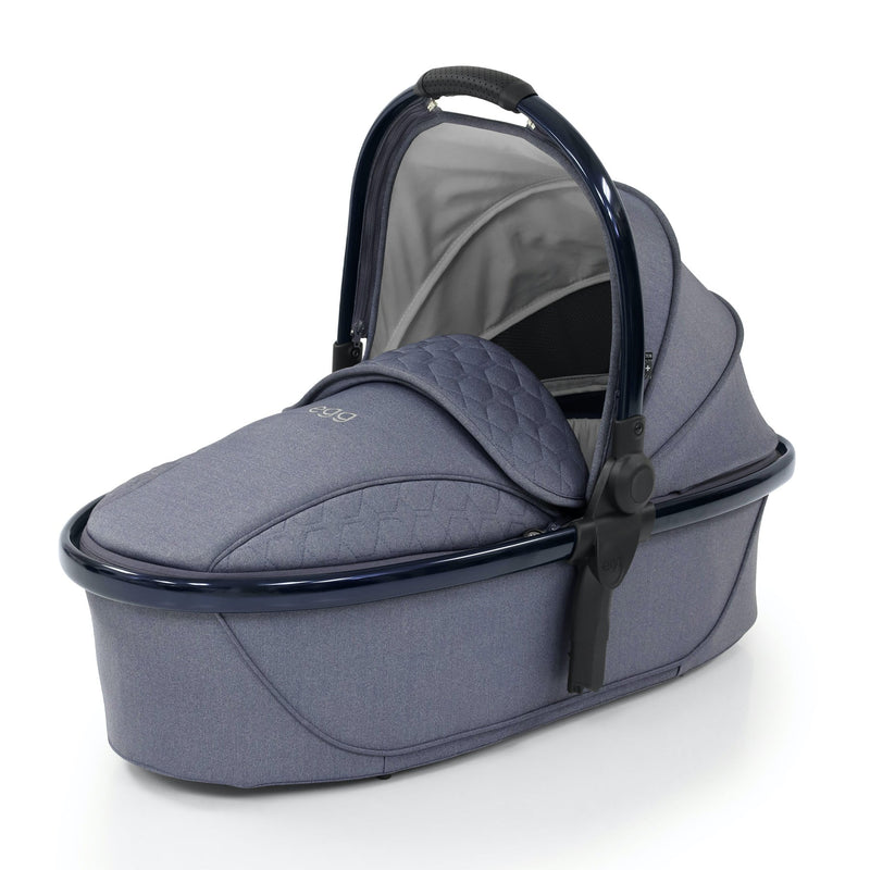 egg2® Stroller & Carry Cot in Chambray Bundle