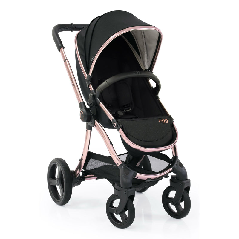 egg2® Stroller & Carry Cot in Diamond Black Bundle