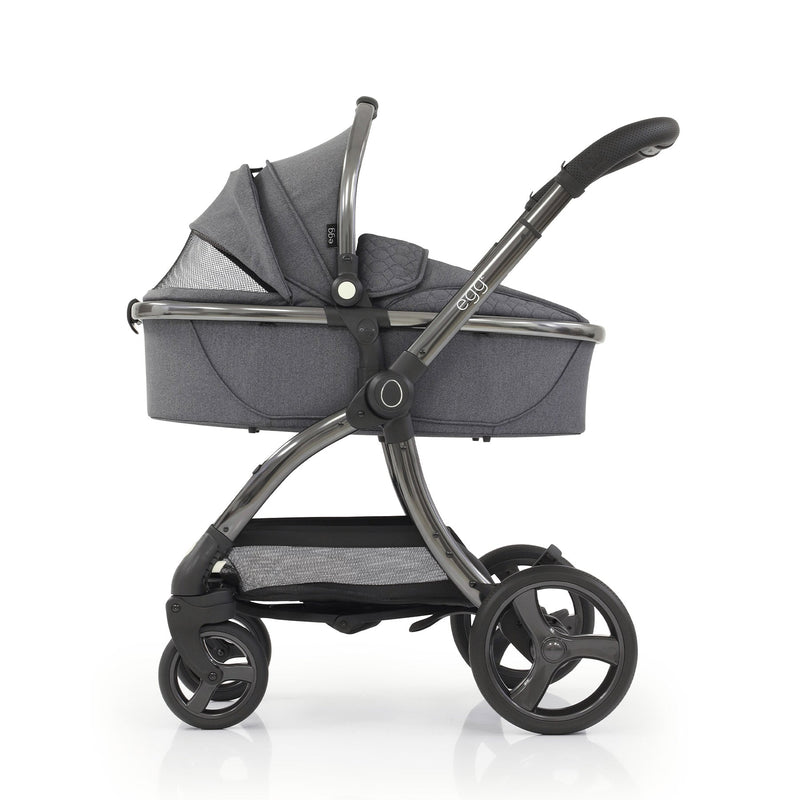 egg2® Stroller & Carry Cot in Quartz Bundle