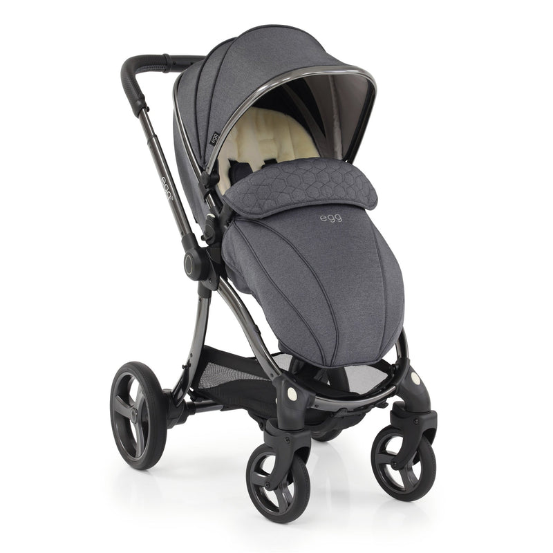 egg2® Stroller & Carry Cot in Quartz Bundle