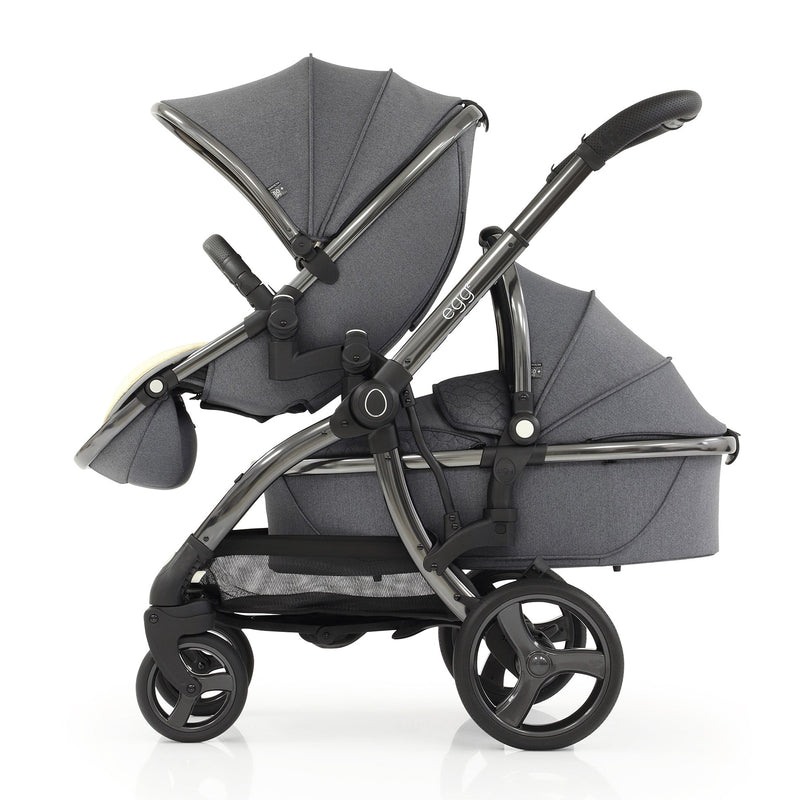 egg2® Stroller & Carry Cot in Quartz Bundle