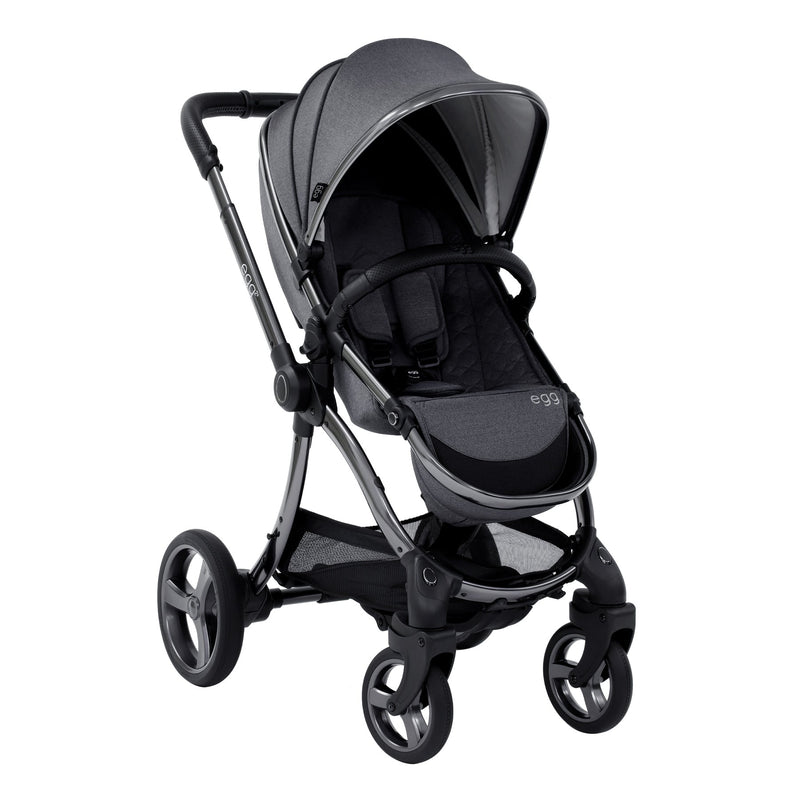 egg2® Stroller & Carry Cot in Quartz Bundle