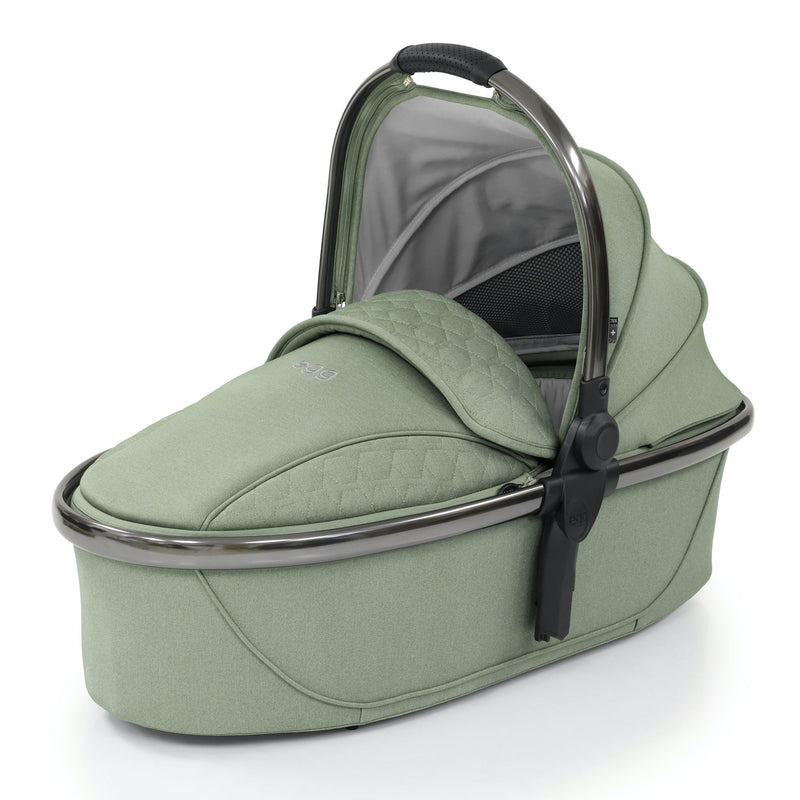 egg2® Stroller & Carry Cot in Sea Grass Bundle