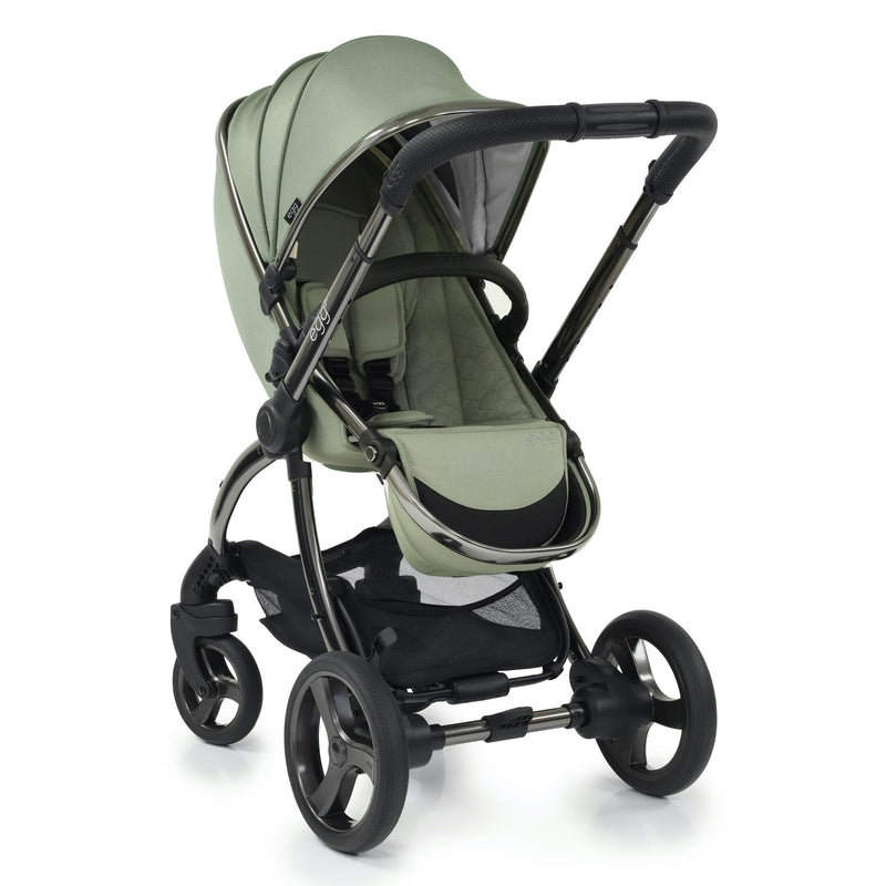 egg2® Stroller & Carry Cot in Sea Grass Bundle