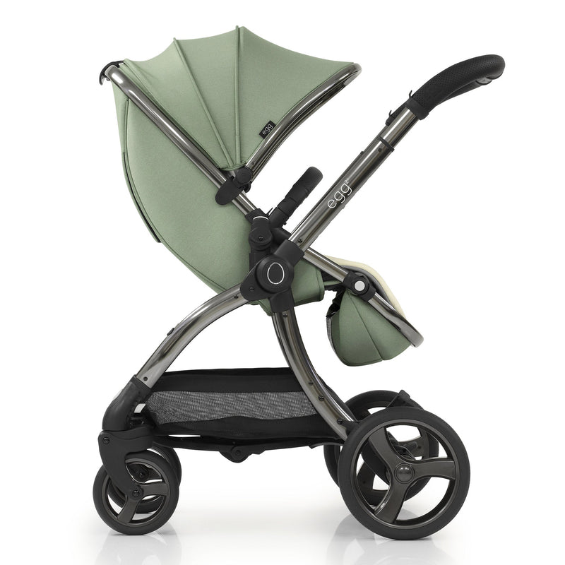 egg2® Stroller & Carry Cot in Sea Grass Bundle