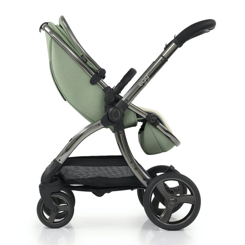 egg2® Stroller & Carry Cot in Sea Grass Bundle