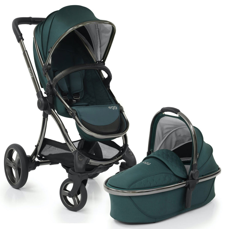 egg2® Stroller & Carry Cot in Sherwood Bundle