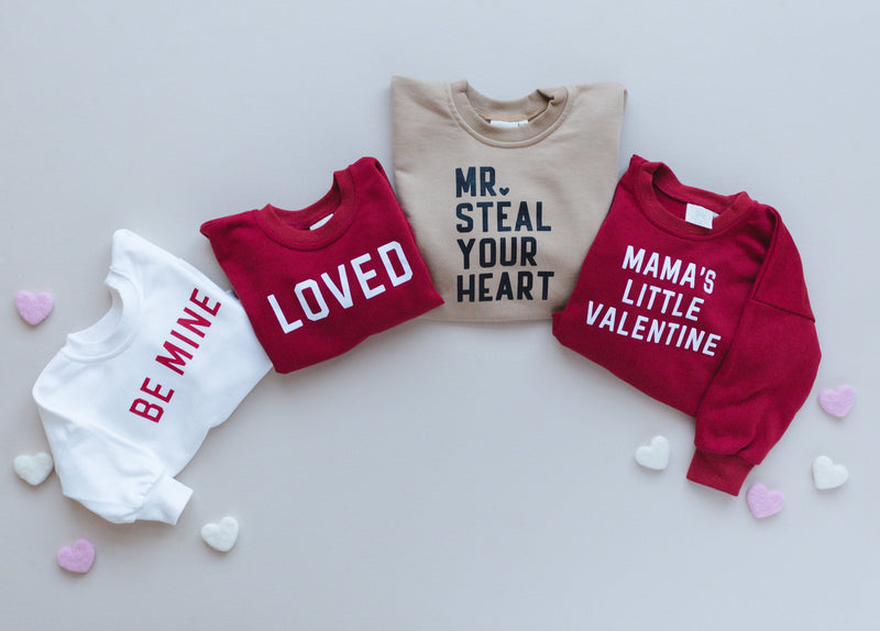 Mr. Steal Your Heart Sweatshirt Romper - more colors