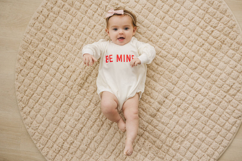 Be Mine Bamboo Sweatshirt Romper