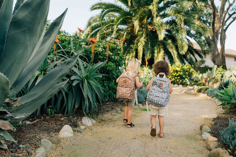 Green Daisy Mini Backpack