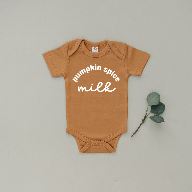 Pumpkin Spice Milk Ginger Organic Baby Onesie®