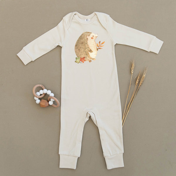 Hedgehog Organic Baby Playsuit